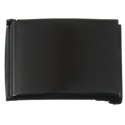 Clamshell Web Buckle Black 40mm 